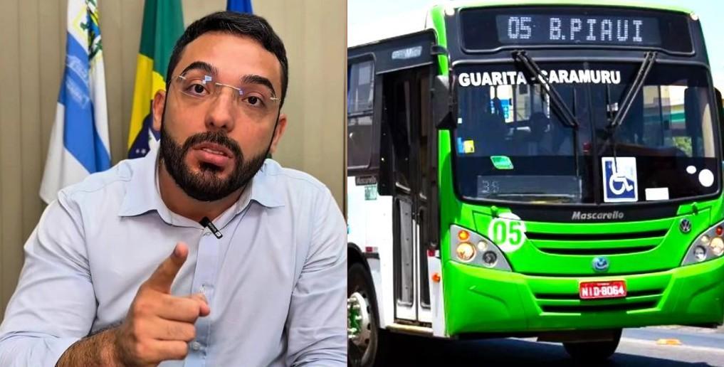 Prefeito de Parnaíba aumenta passagem para R$ 5 mesmo com frota sucateada