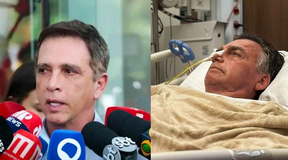 Jair Bolsonaro deve deixar hospital em Brasília após melhora clínica e previsão de alta na sexta-feira.