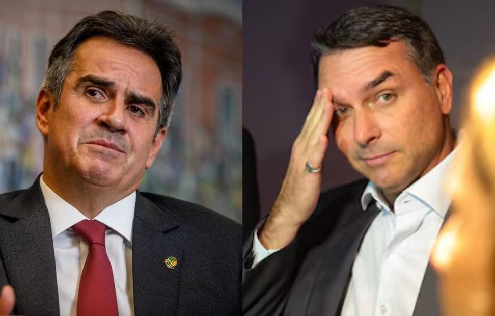 Flávio Bolsonaro diz que são "graves" as acusações contra Ciro Nogueira