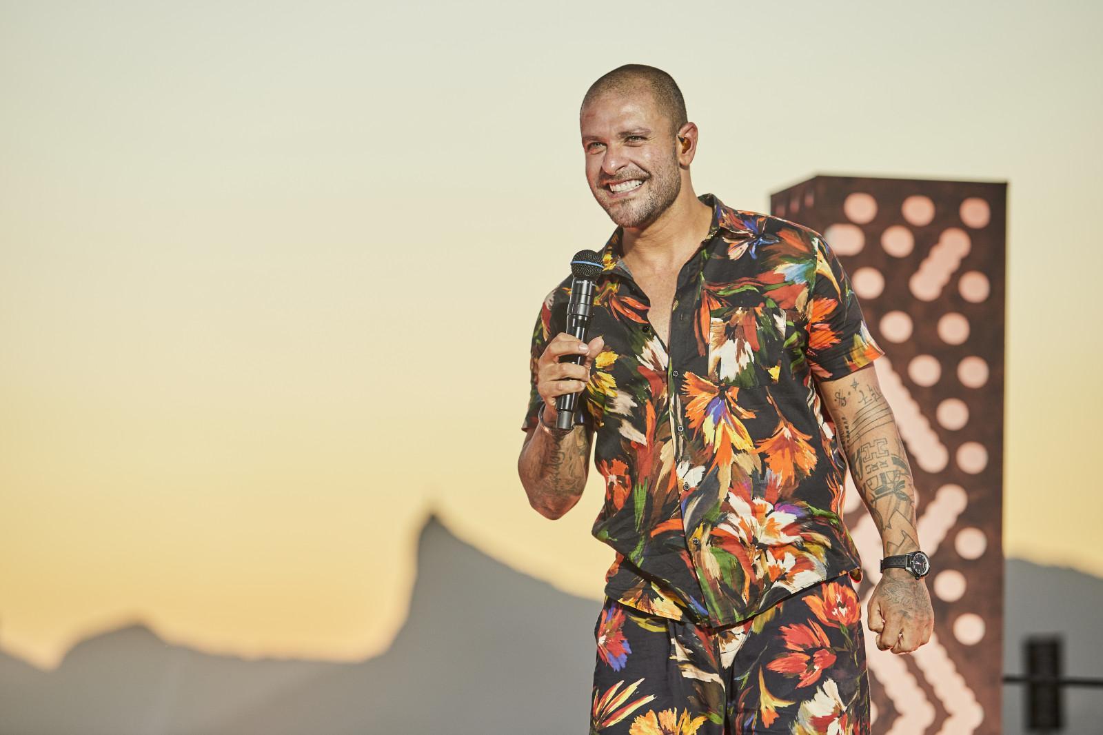 O cantor Diogo Nogueira
