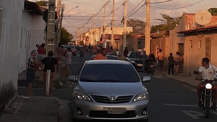 Rua onde cadeirante foi alvejado próximo da Uespi