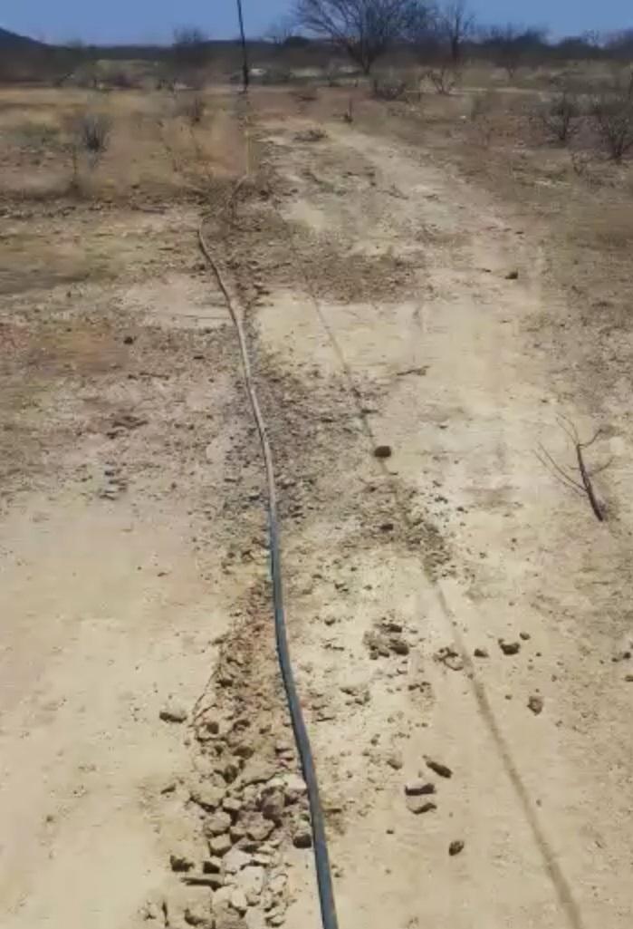 Eliminando o roubo de agua.