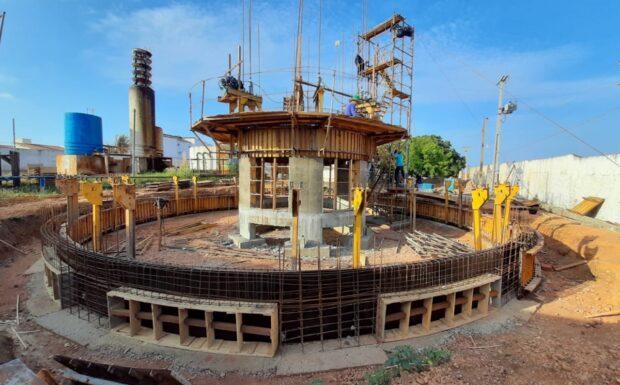 Obra da agespisa em São João do Piauí