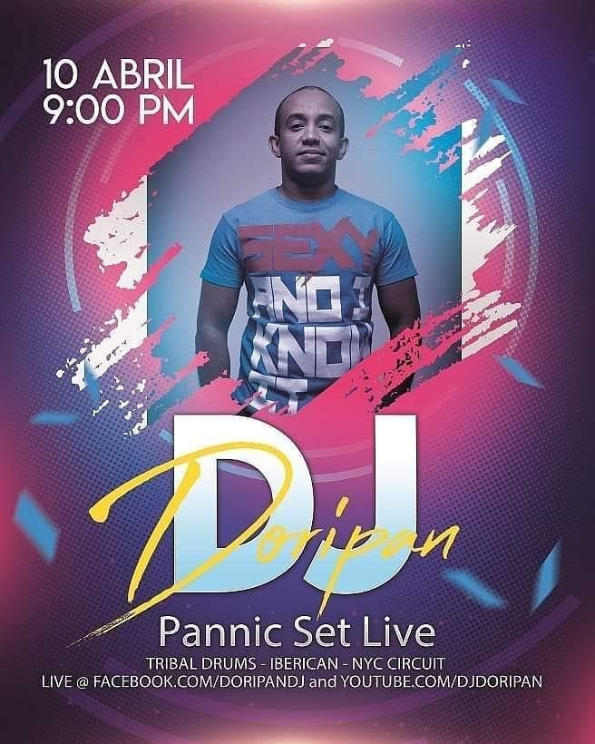 HOJE a partir das 21h o DJ Doripan faz Set Live