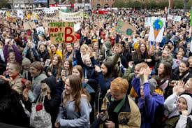 Manifestação pelo clima