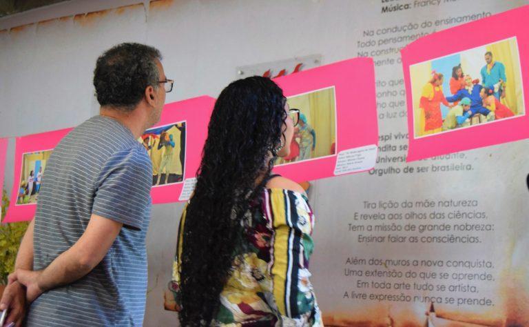 A exposição ficará disponível na UESPI até o dia 12 de setembro