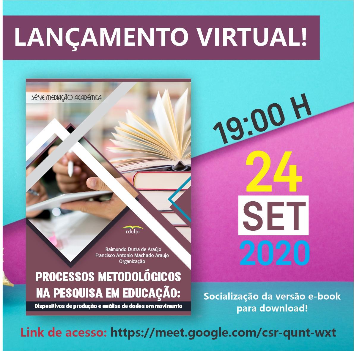 Lançamento virtual é sempre um prazer