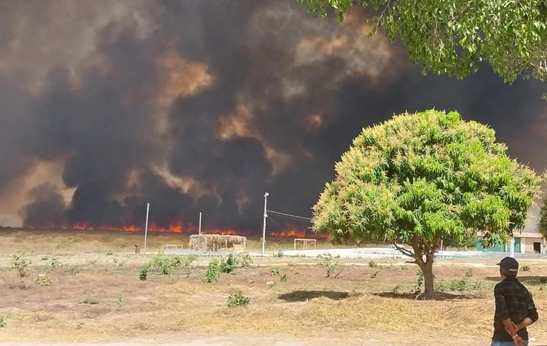 Incêndio já dura 10 dias