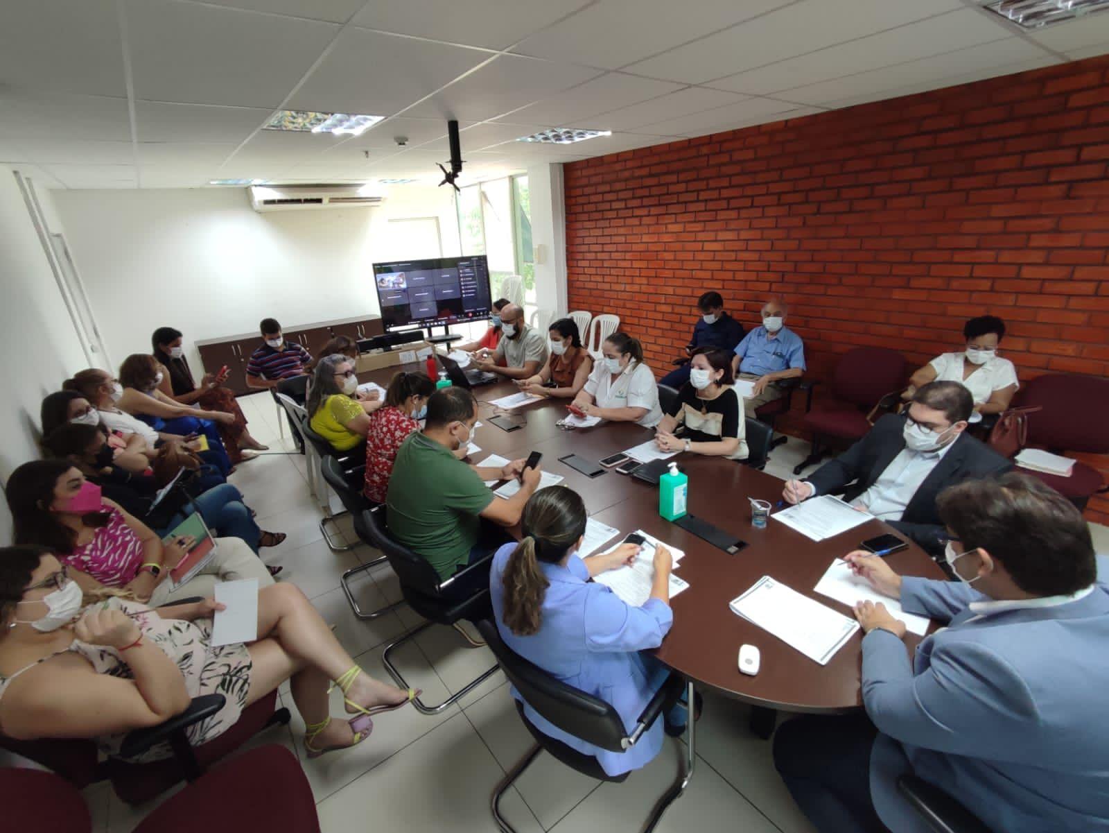 Reunião na Sesapi