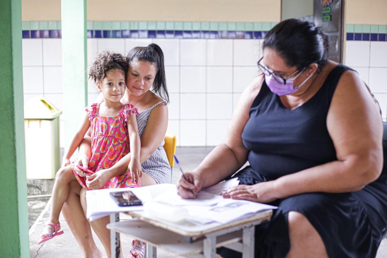 Matrícula da educação infantil em Teresina