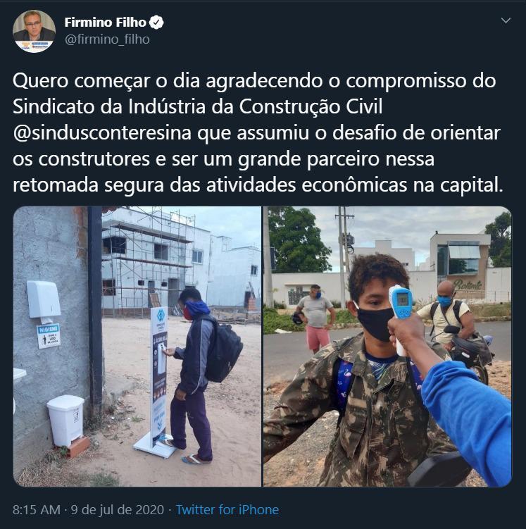 Reabertura das atividades