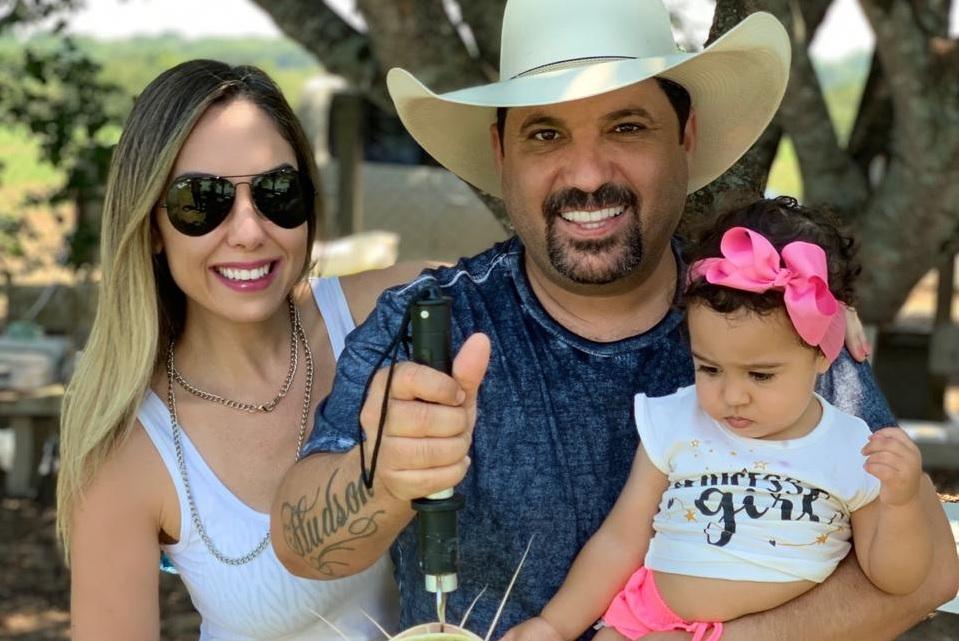 Edson e família