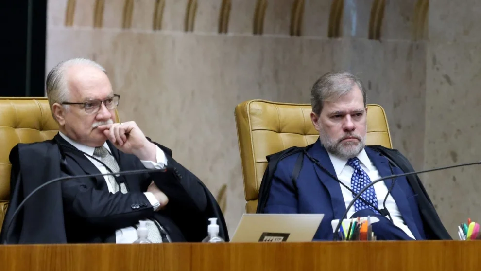Ministros Edson Fachin e Dias Toffoli