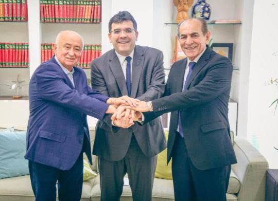 Júlio César, Rafael Fonteles e Marcelo Catro