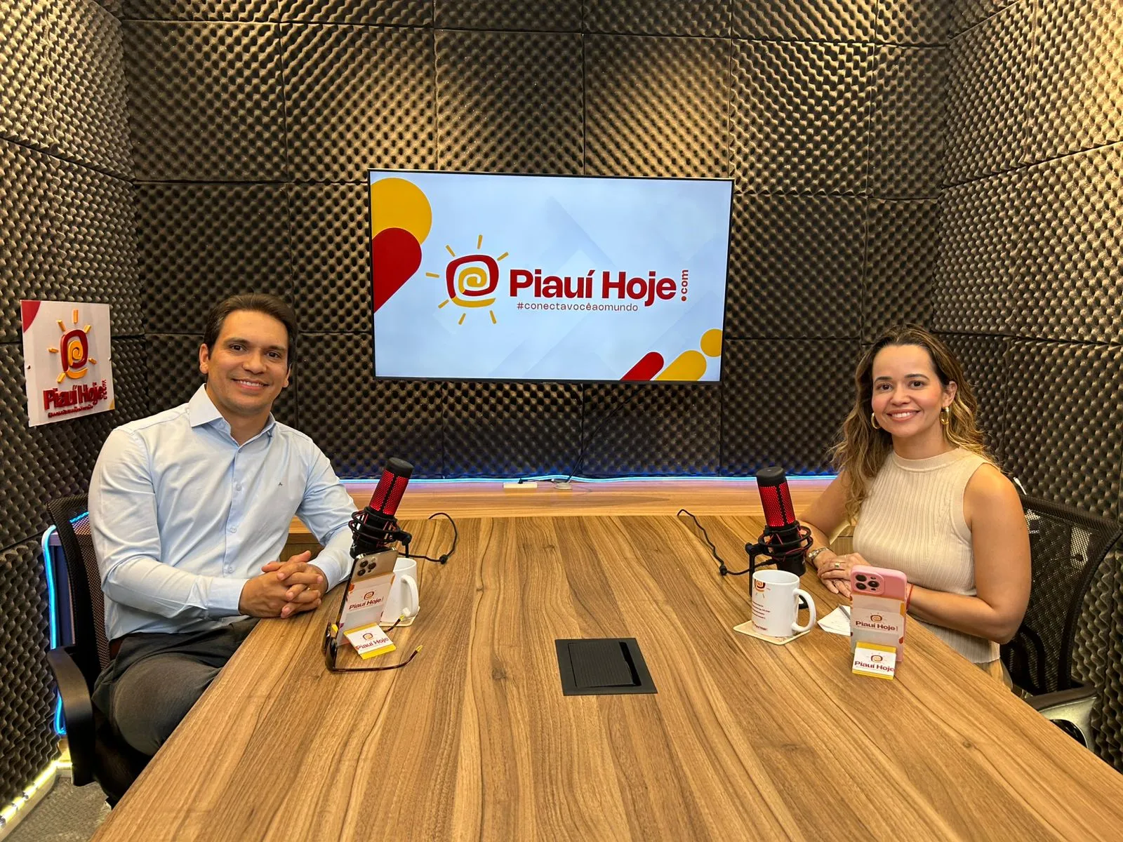 O prefeito de Uruçuí, dr. Gilberto Jr. foi entrevistado pela jornalista Malu Barreto, no podCast do Piauí Hoje