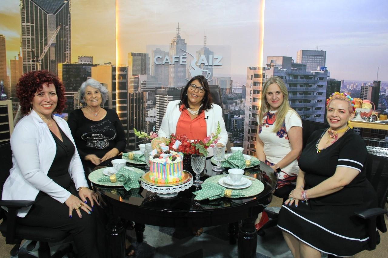 Entrevistados do programa Café Raiz que será exibido no dia 10 de outubro