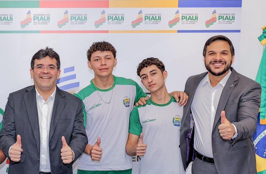 Governador Rafael Fonteles e secretário de Estado da Educação, Washington Bandeira, lançam novo programa