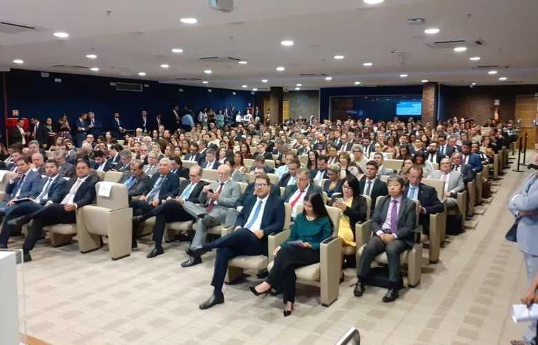 Evento com industriais
