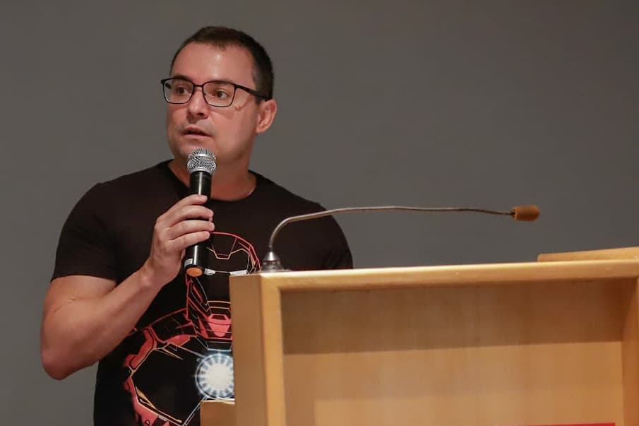 Secretário estadual de Cultura Fábio Novo