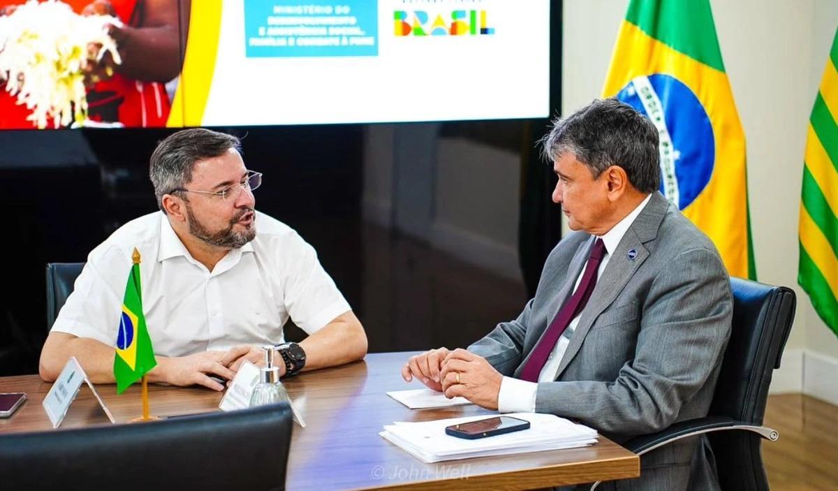 Fábio Novo e Wellington Dias