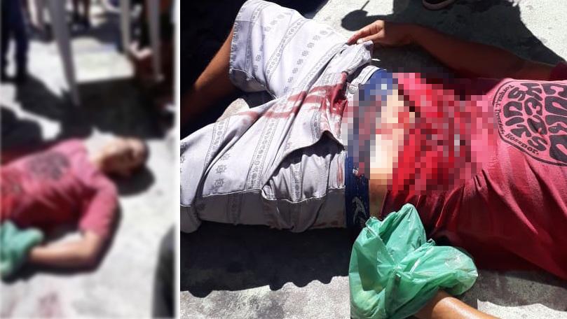 O homem foi atingido por uma facada no abdômen