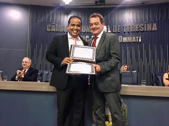 Homenagem na Câmara Municipal de Teresina