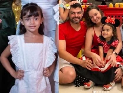 Marina é filha do tabelião Aurino Rocha Luz e da empresária Cynara Ferreira