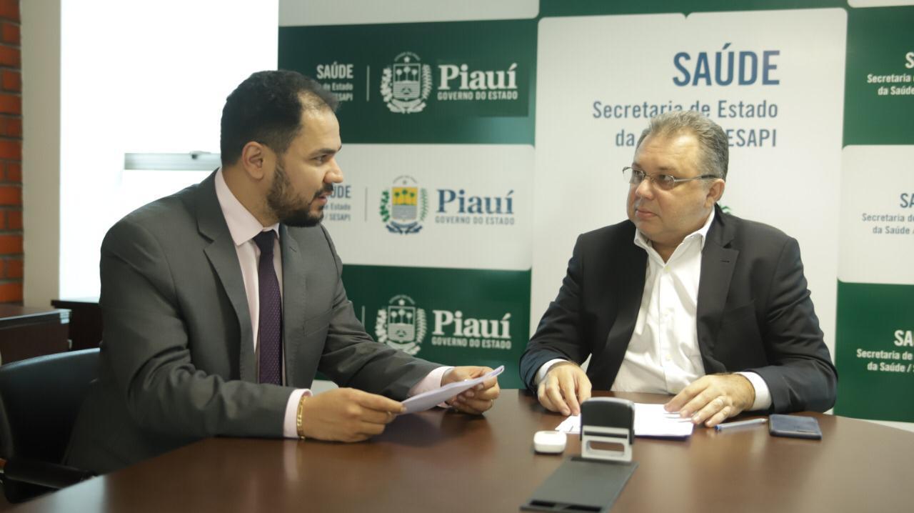 Audiência na Secretaria Estadual de Saúde (SESAPI)