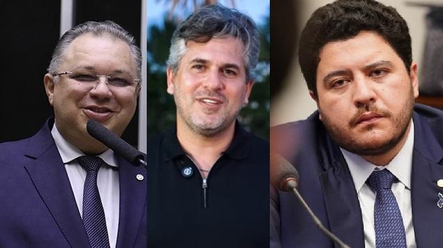 Florentino Neto, Pablo Santos e Jadyel Alencar