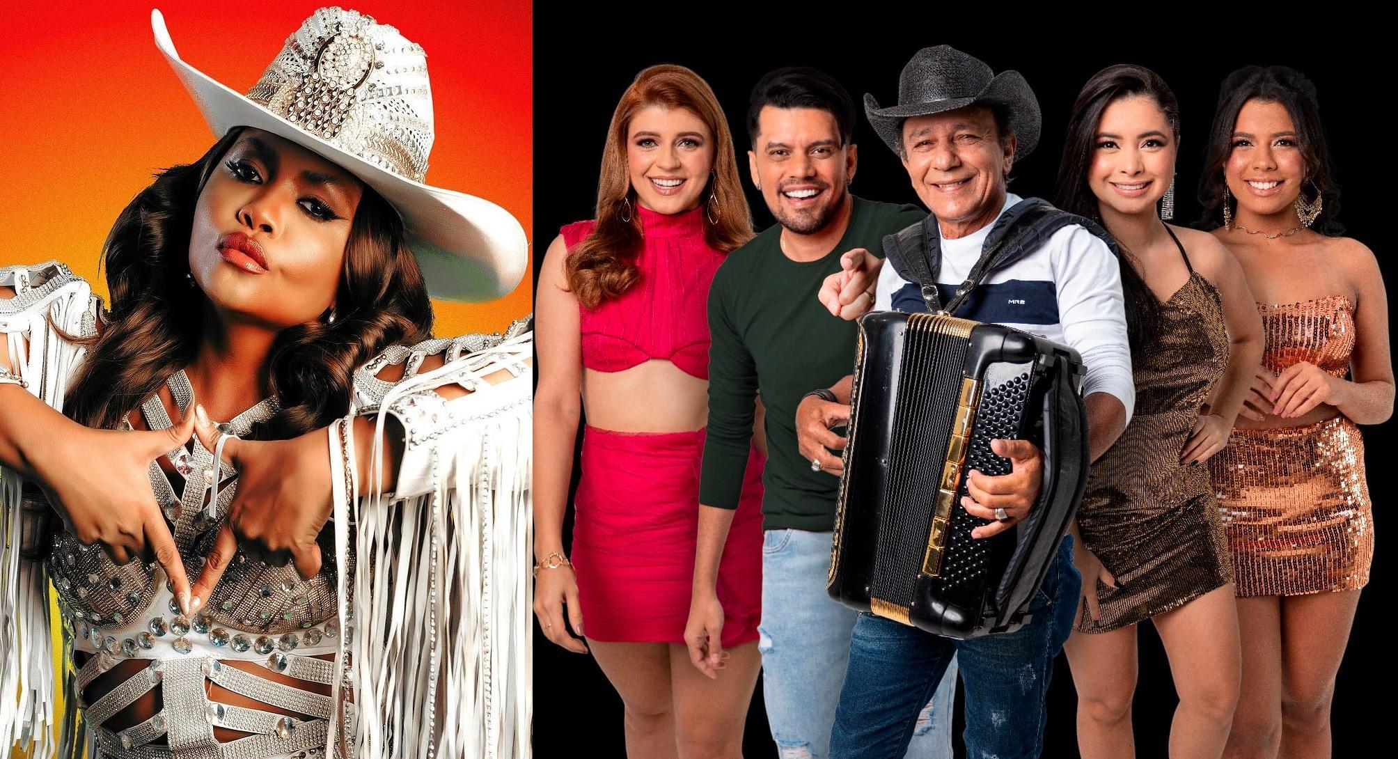 Gaby Amarantos e banda Mastruz com Leite sobem ao palco dos Folguedos nesta quarta (3)