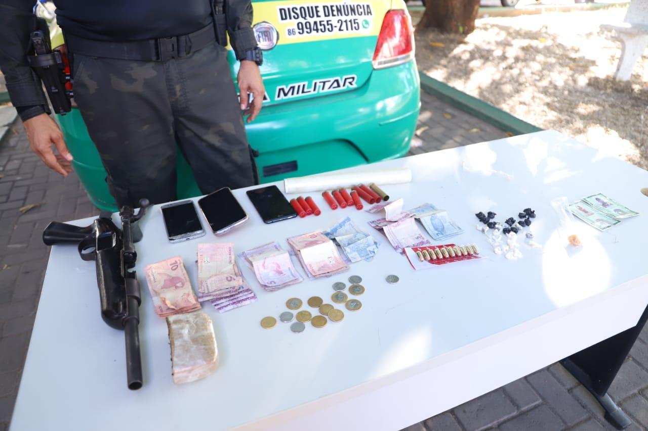 Material apreendido pela Força Tarefa na zona Sul de Teresina