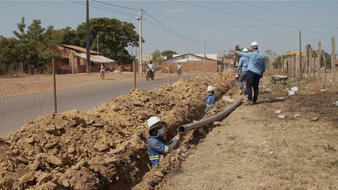 Obras em andamento