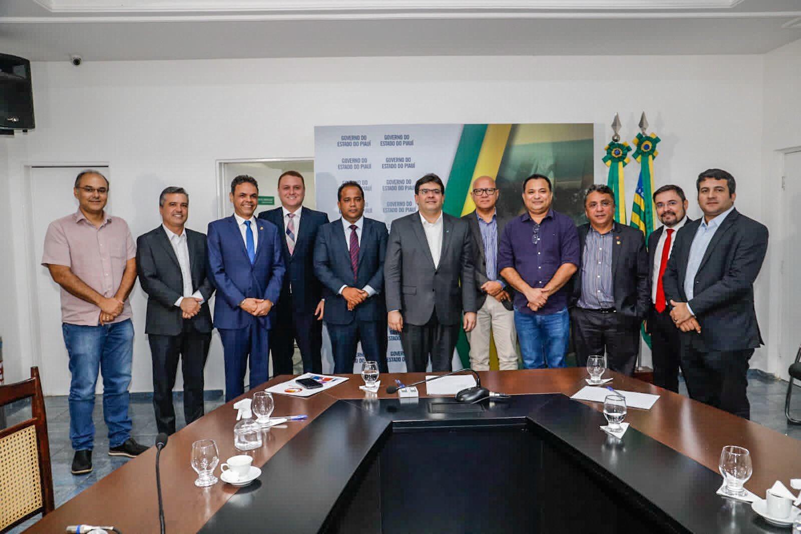 Reunião do governador com parlamentares