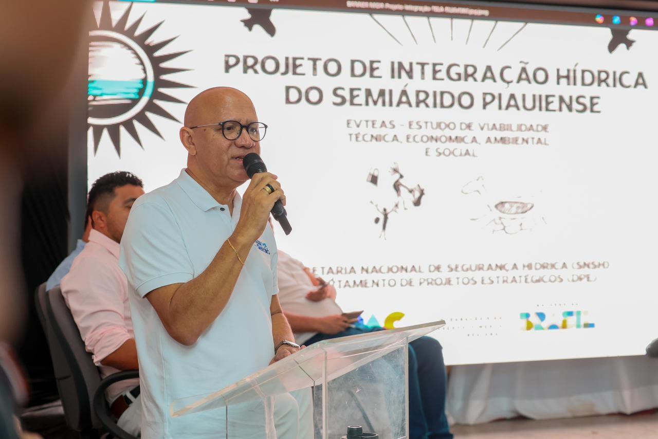 Franzé Silva é coordena politicamente a mobilização pela transposição do Rio São Francisco no Piauí