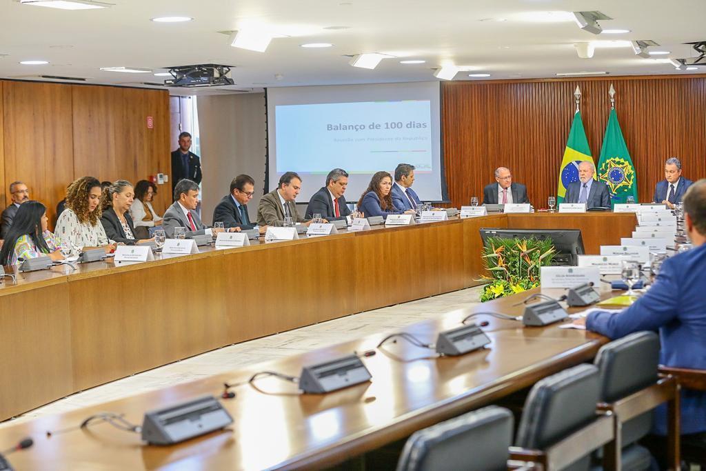 Reunião com ministros da área social