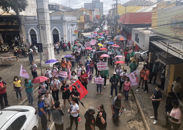 Categorias realizam ato unificado
