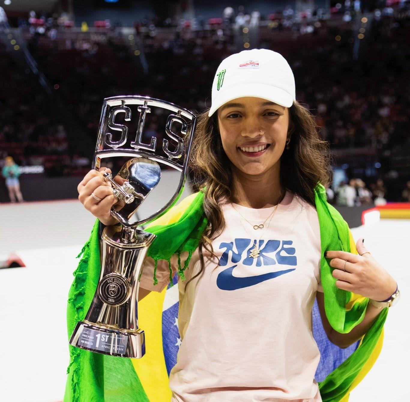 Rayssa Leal conquista etapa da Liga Mundial de Street Skate