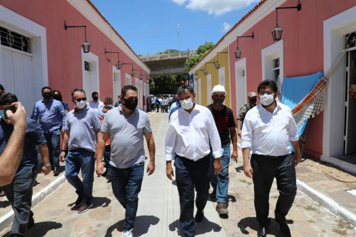 Governador em visita a Parnaíba