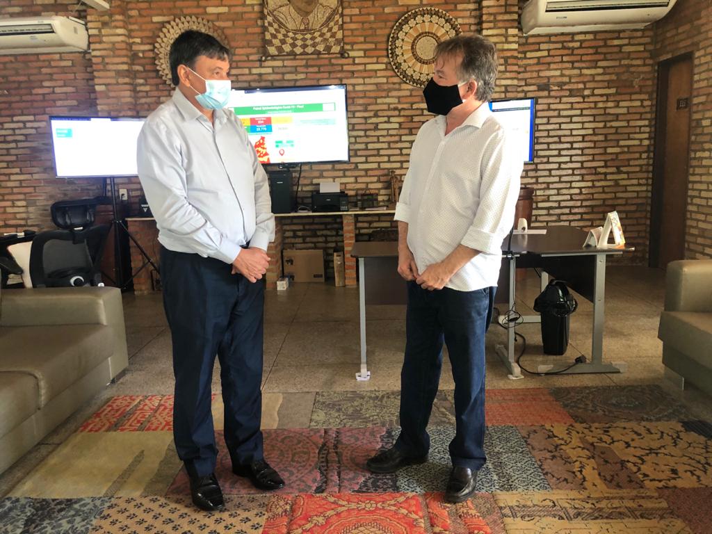 Governador e Merlong  Solano