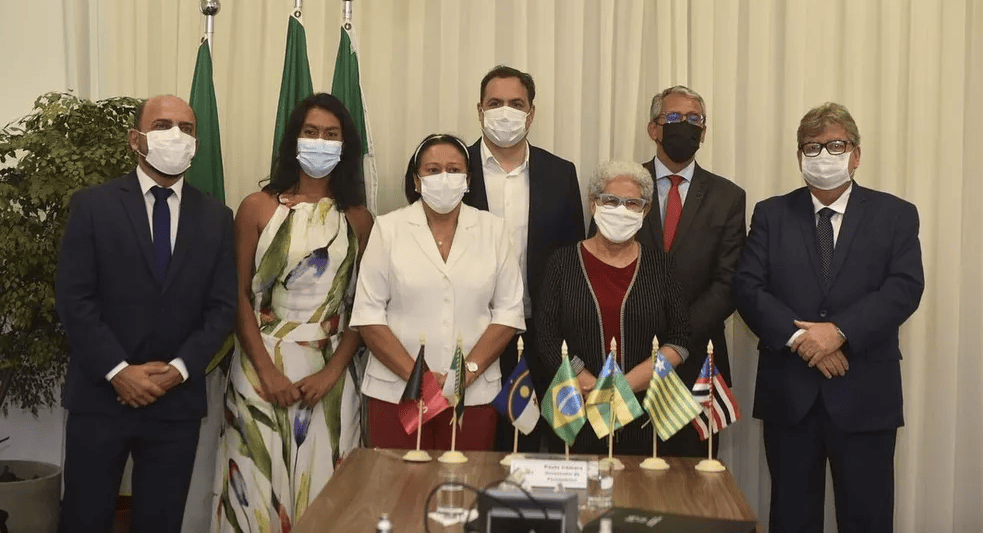 Governadores do Nordeste em reunião