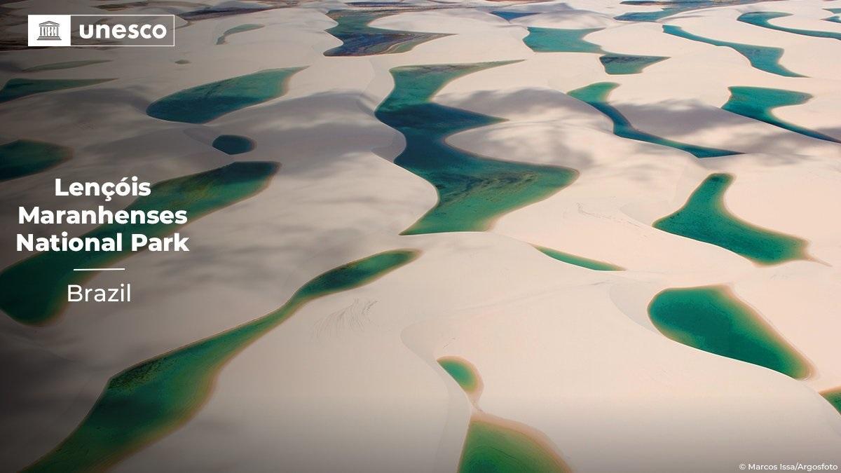 Parque Nacional dos Lençóis Maranhenses agora é patrimônio natural da Unesco