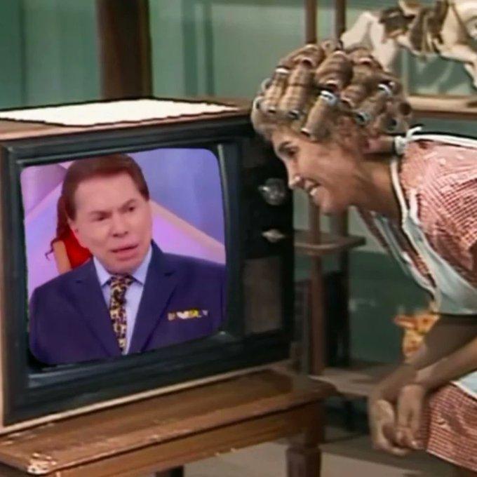 Atriz que fez Dona Florinda, em Chaves, fez homenagem a Silvio Santos