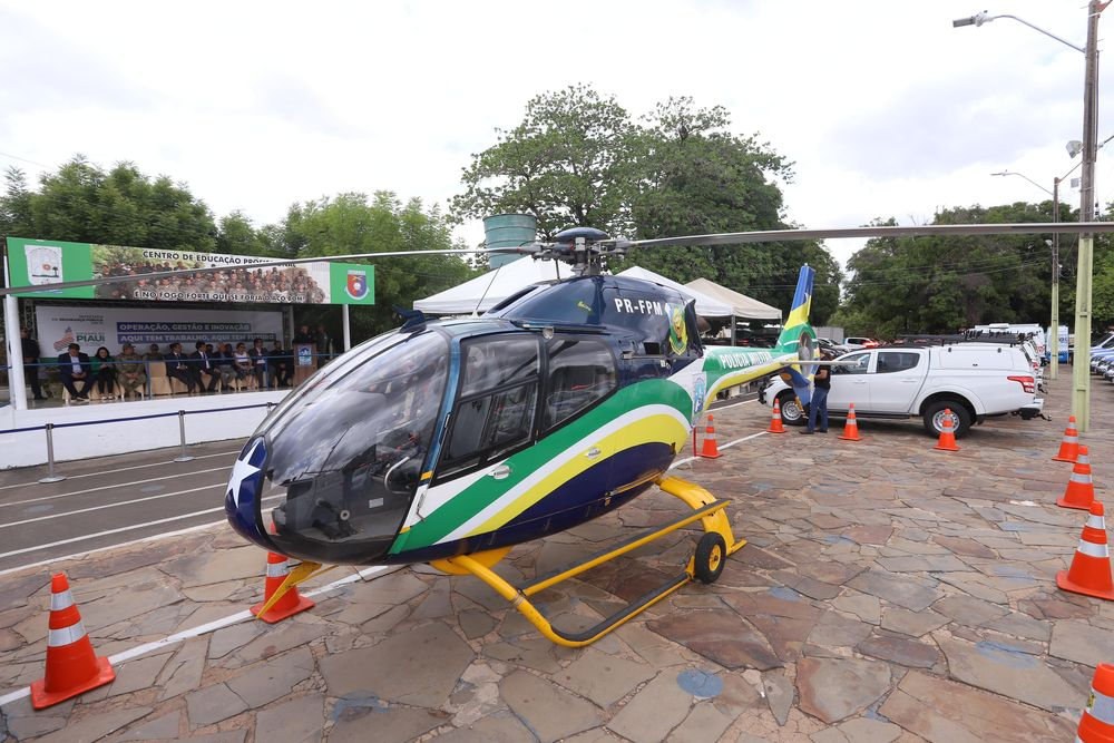 Helicoptero da Secretaria de Segurança Pública do Piauí (SSPPI)