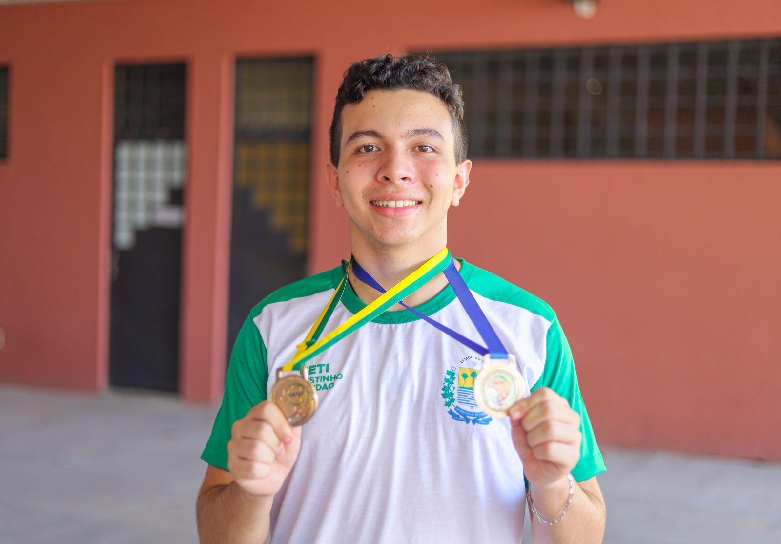 Hélio Henrique da Silva Gomes é estudante do CETI Augustinho Brandão
