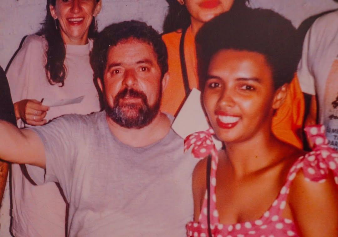 Presidente Lula e Francisca Trindade