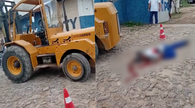 Acidente aconteceu na calçada de um estabelecimento no bairro Piçarreira, zona Leste de Teresina