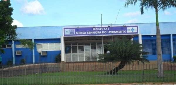 Hospital Nossa Senhora do Livramento onde Jonas recebeu os primeiros atendimentos