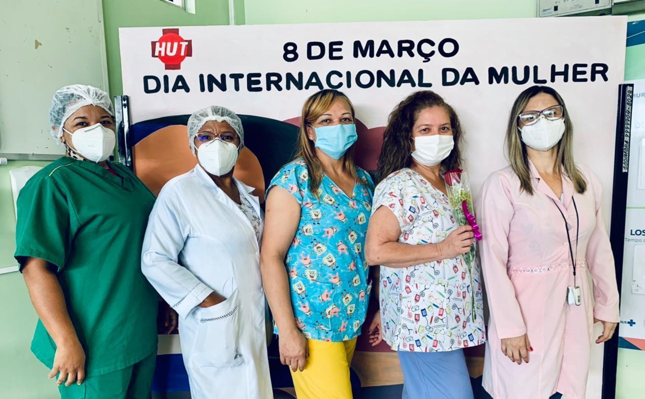 HUT destaca protagonismo feminino entre profissionais de saúde