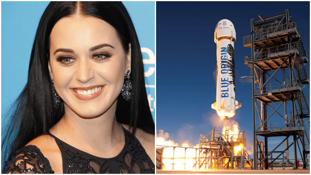 Katy Perry vai ao espaço