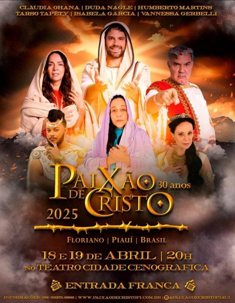 Espetáculo "Paixão de Cristo" 2025